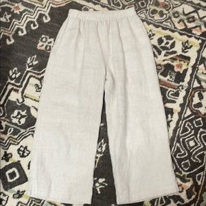 Sotela Wide leg linen pants